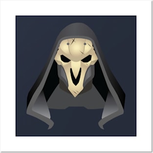 Minimalist Reaper Posters and Art